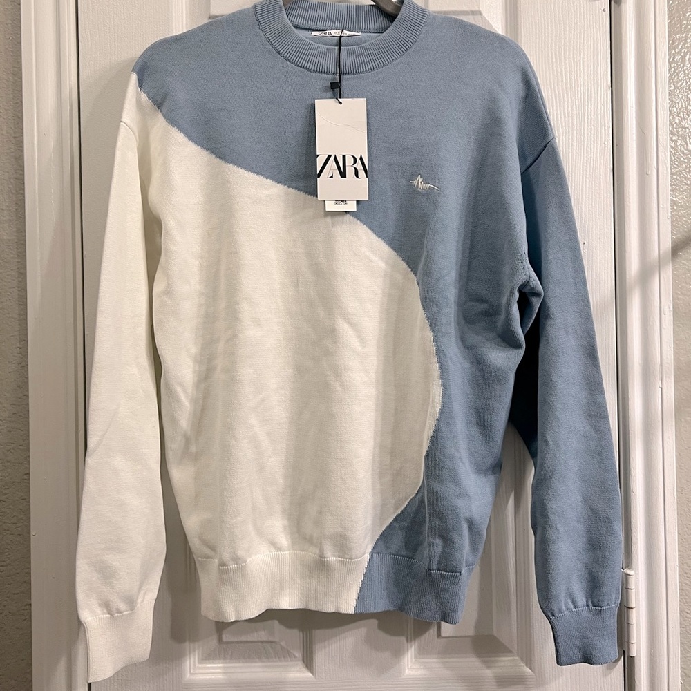 NWT Zara Men’s 100% Cotton Sweater